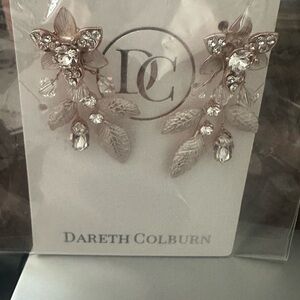 Katie Floral Crystal Earrings from Dareth Colburn